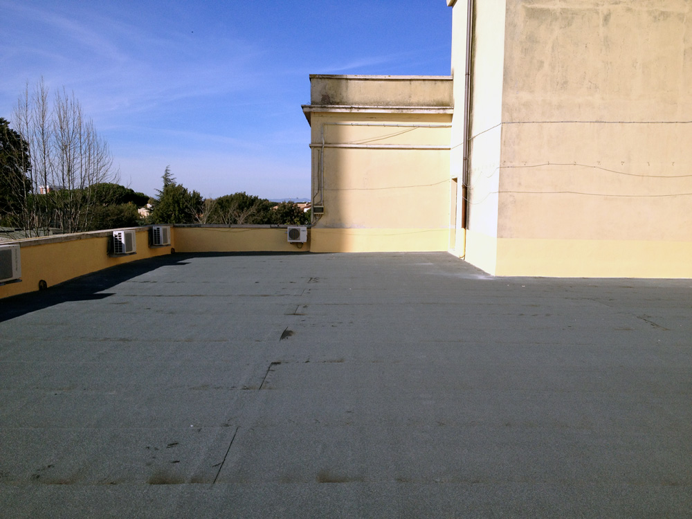 Lavori di risanamento intradosso solaio ed eliminazione perdite.
